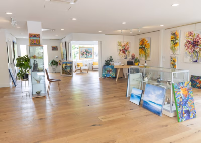 Vibe Arts Art Gallery in Qualicum Village