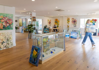 Vibe Arts Art Gallery in Qualicum Village