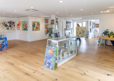 Vibe Arts Art Gallery in Qualicum Village
